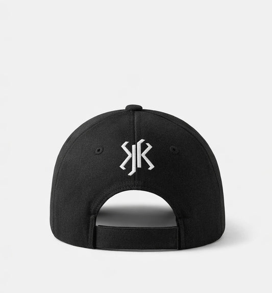 KASKT Signature Embroidered Baseball Cap — Black